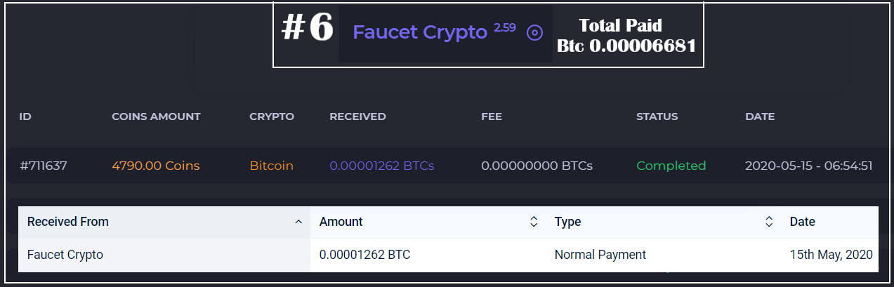 faucetcrypto payment proofs