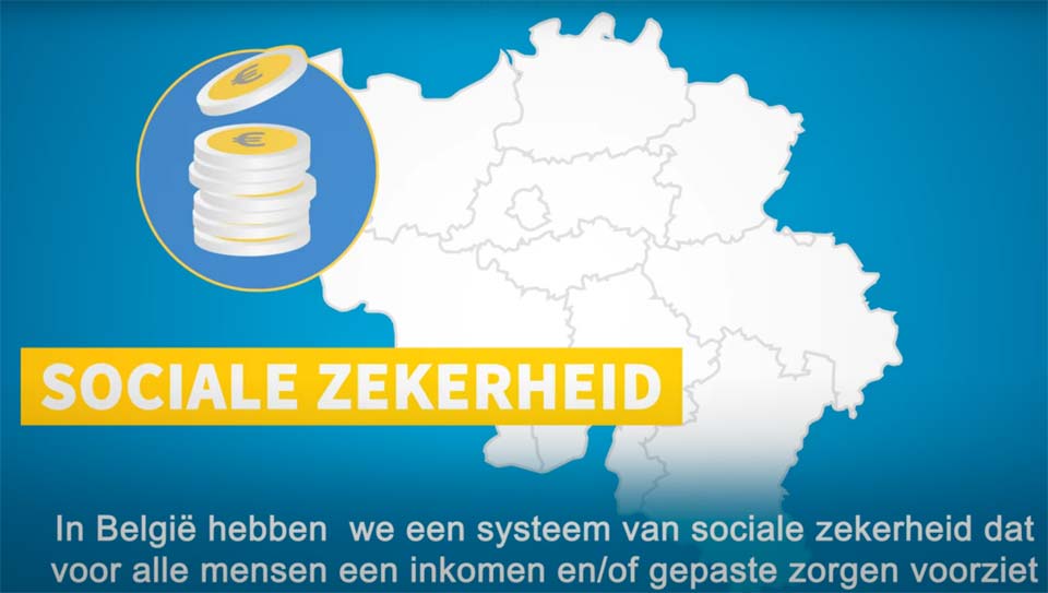 Maatschappelijke hulp  België: nieuwe video met uitleg voor de nieuwkomers