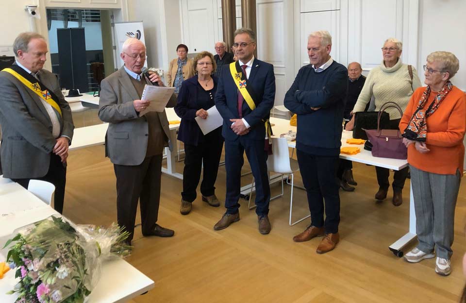Edwy, voorzitter Onthaalgroep Vluchtelingen Grimbergen verkozen tot ‘Senior van het Jaar’
