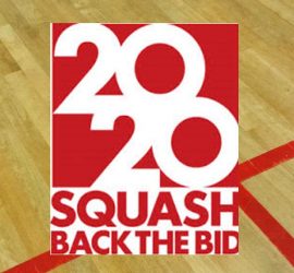 back the bid Squash 2020