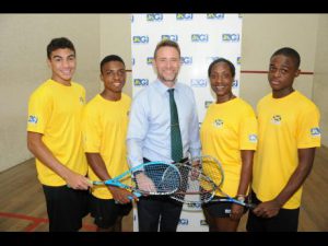 Jamaican Junior Squash Team