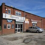 Front of Sprintz Health & Fitness Club