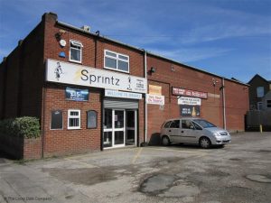 Front of Sprintz Health & Fitness Club