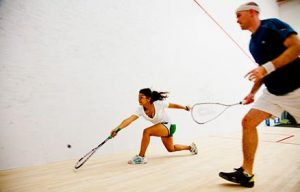 Squash reduces Stress