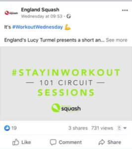 Squash 101 Workouts