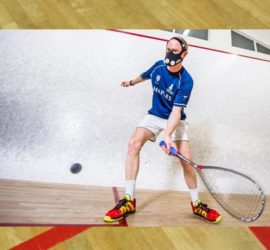 Coronavirus Squash Player