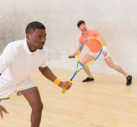 BAME Squash Player