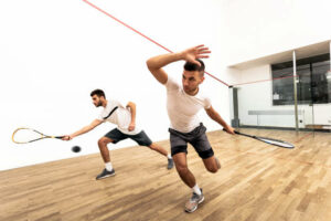 Squash player mental health