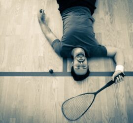Negative Thoughts in Squash play