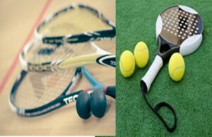 Squash, Padel - racquet cousins