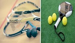 Squash vs Padel