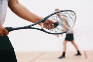 Trickshots in Squash