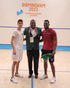 Men's Squash Plate finalist