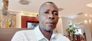Gratien Bwate, Secretary General of the Congolese Squash Federation.