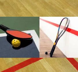 Pickleball v Squash