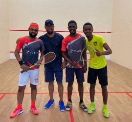 Congolese Squash player