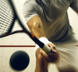 Shot selection in Squash