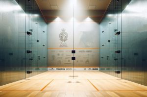 Squash court geometry 