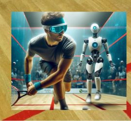 Squash player and AI