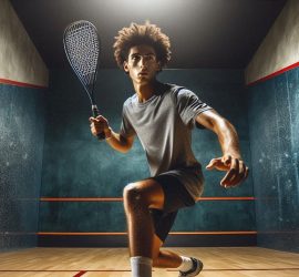 Squash player talent support