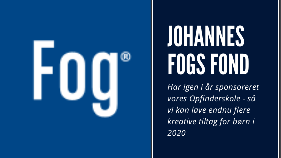 You are currently viewing Johannes Fogs fond har igen i år sponsoreret os