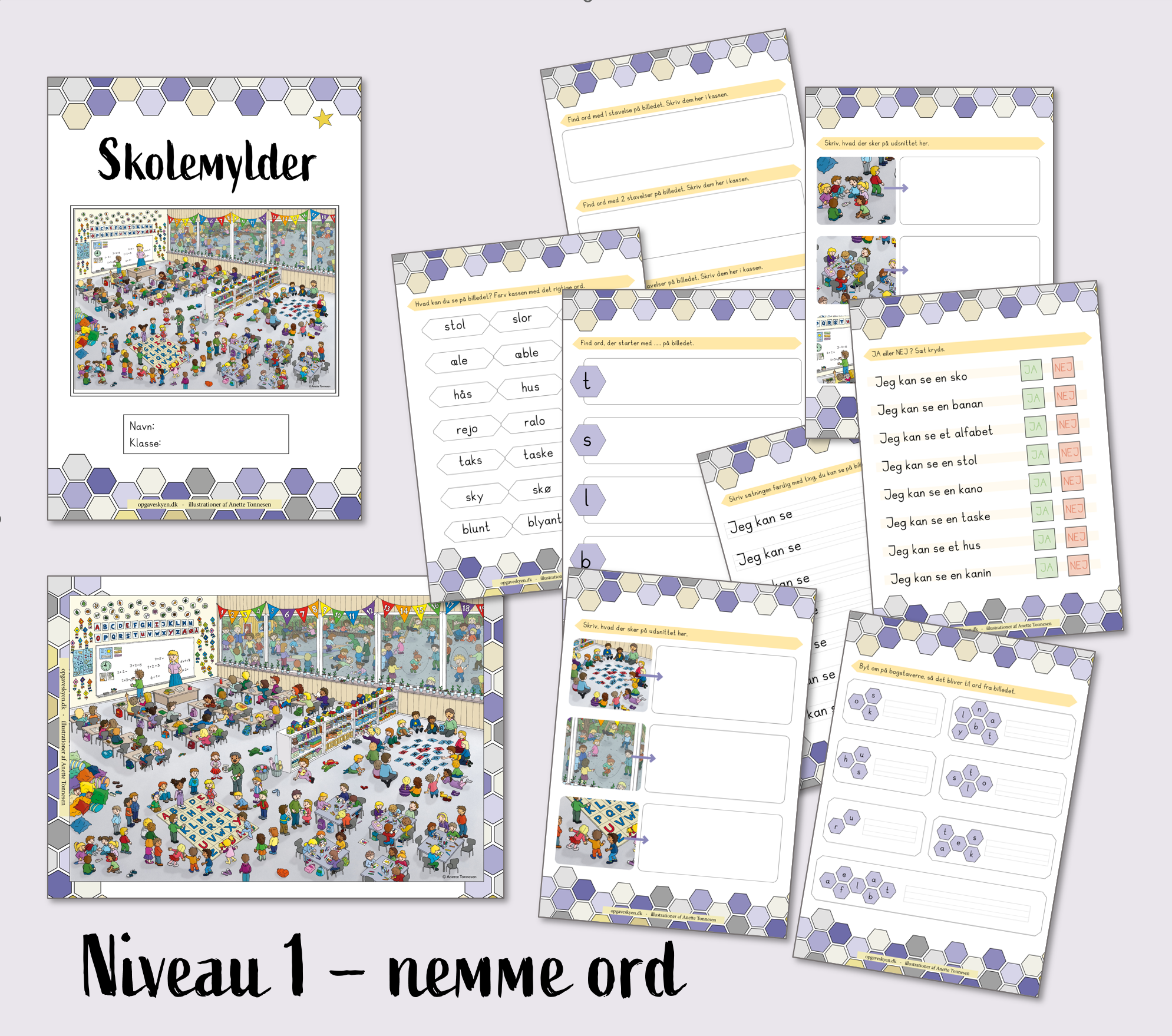 Skolemylder – niveau 1