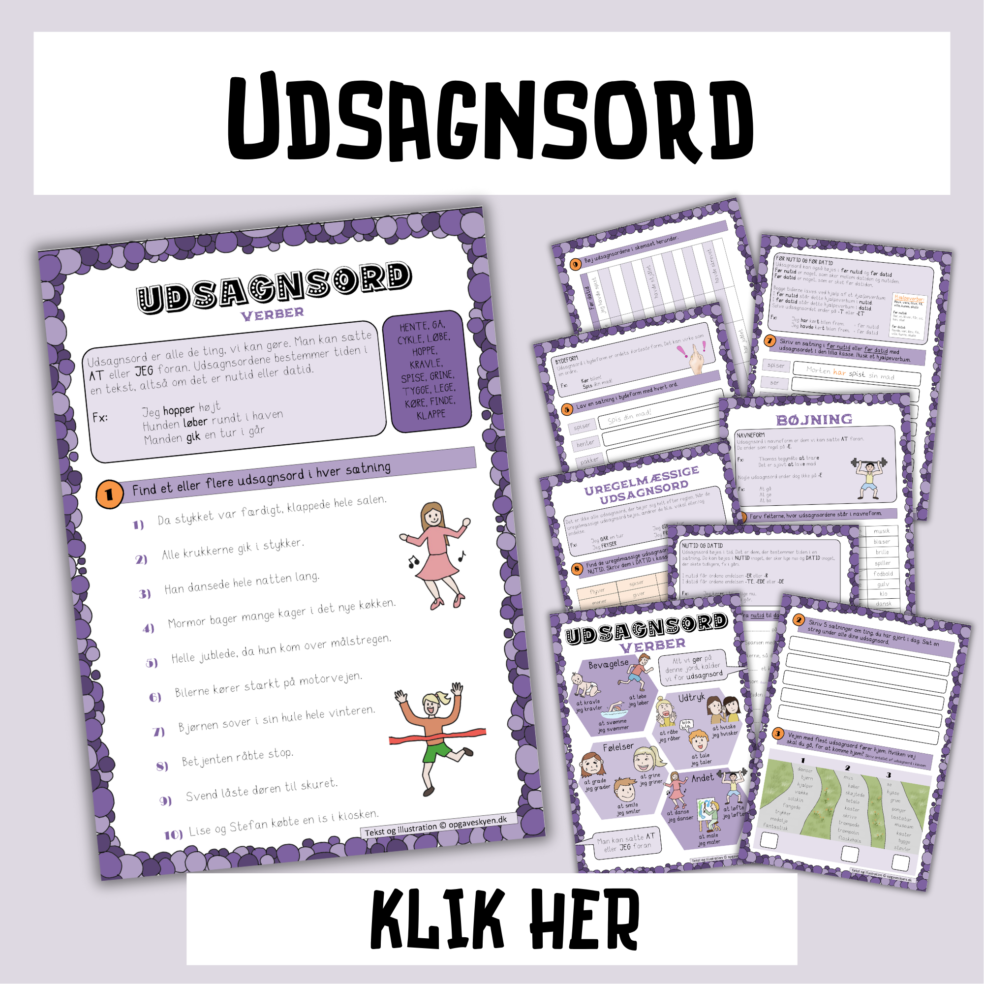 Read more about the article Udsagnsord