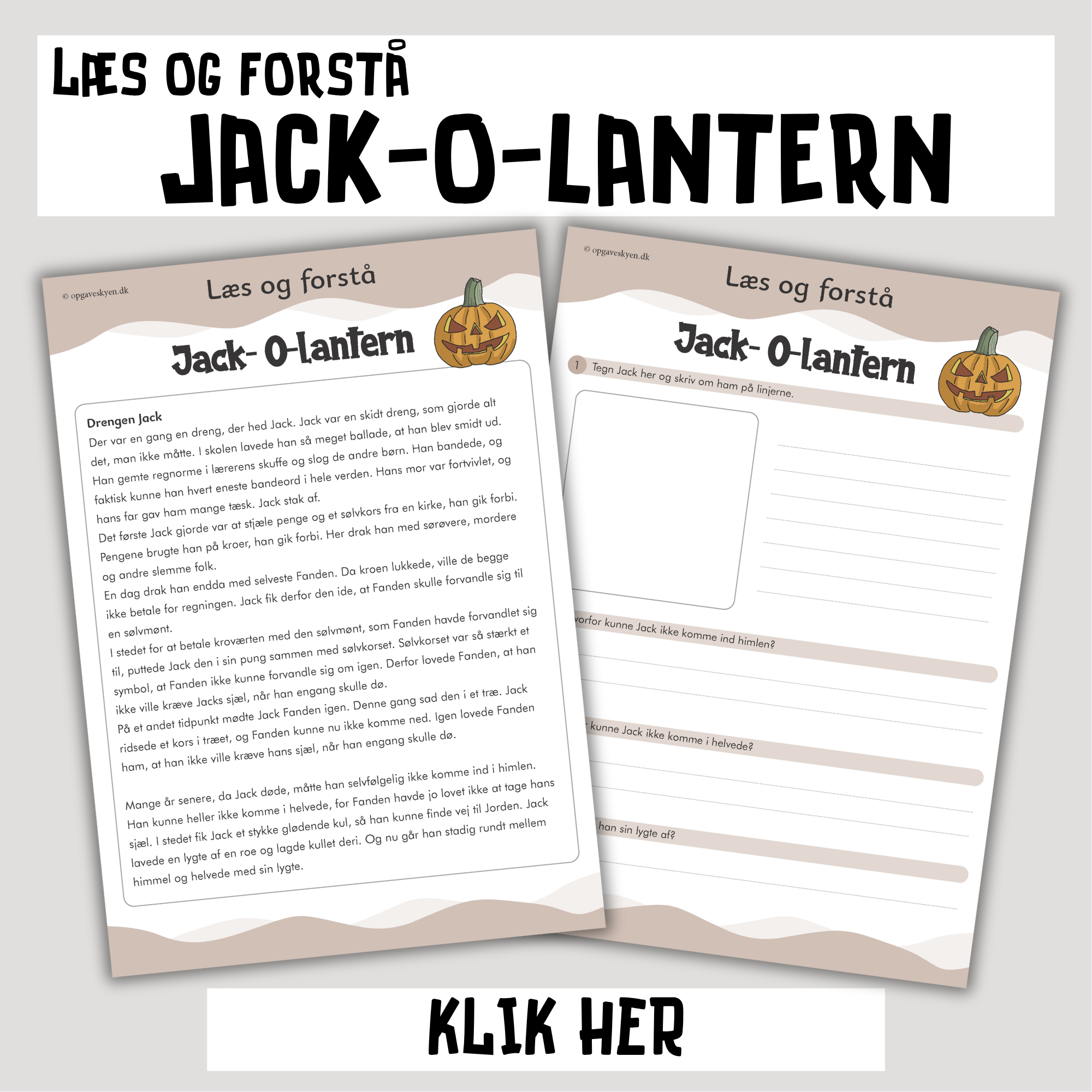Read more about the article Læs og forstå om Jack-O-lantern