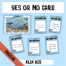 Ocean - yes/no card