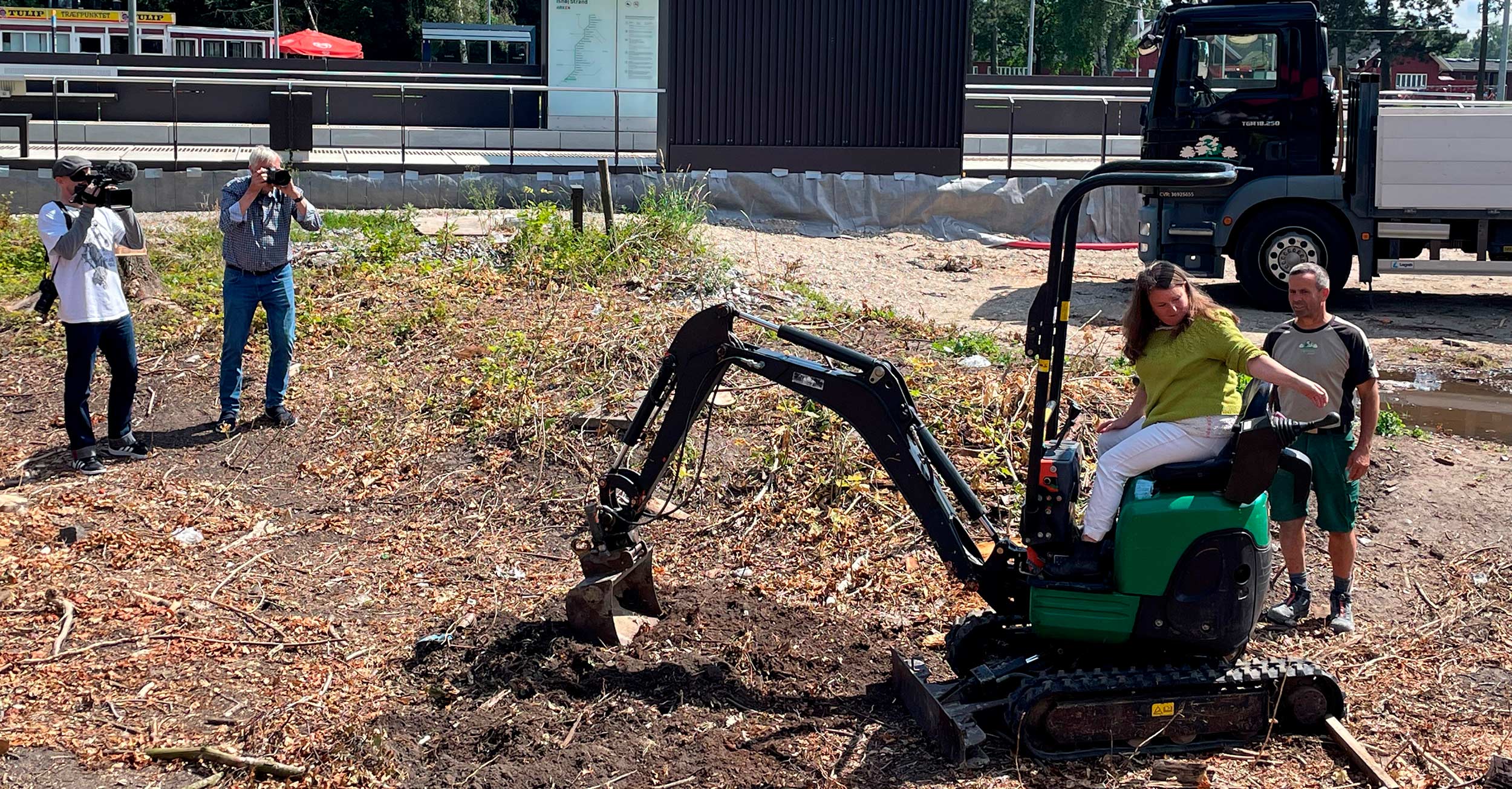 Helhedsplan Postparkens udearealer under det almene boligselskab PAB i Tårnby