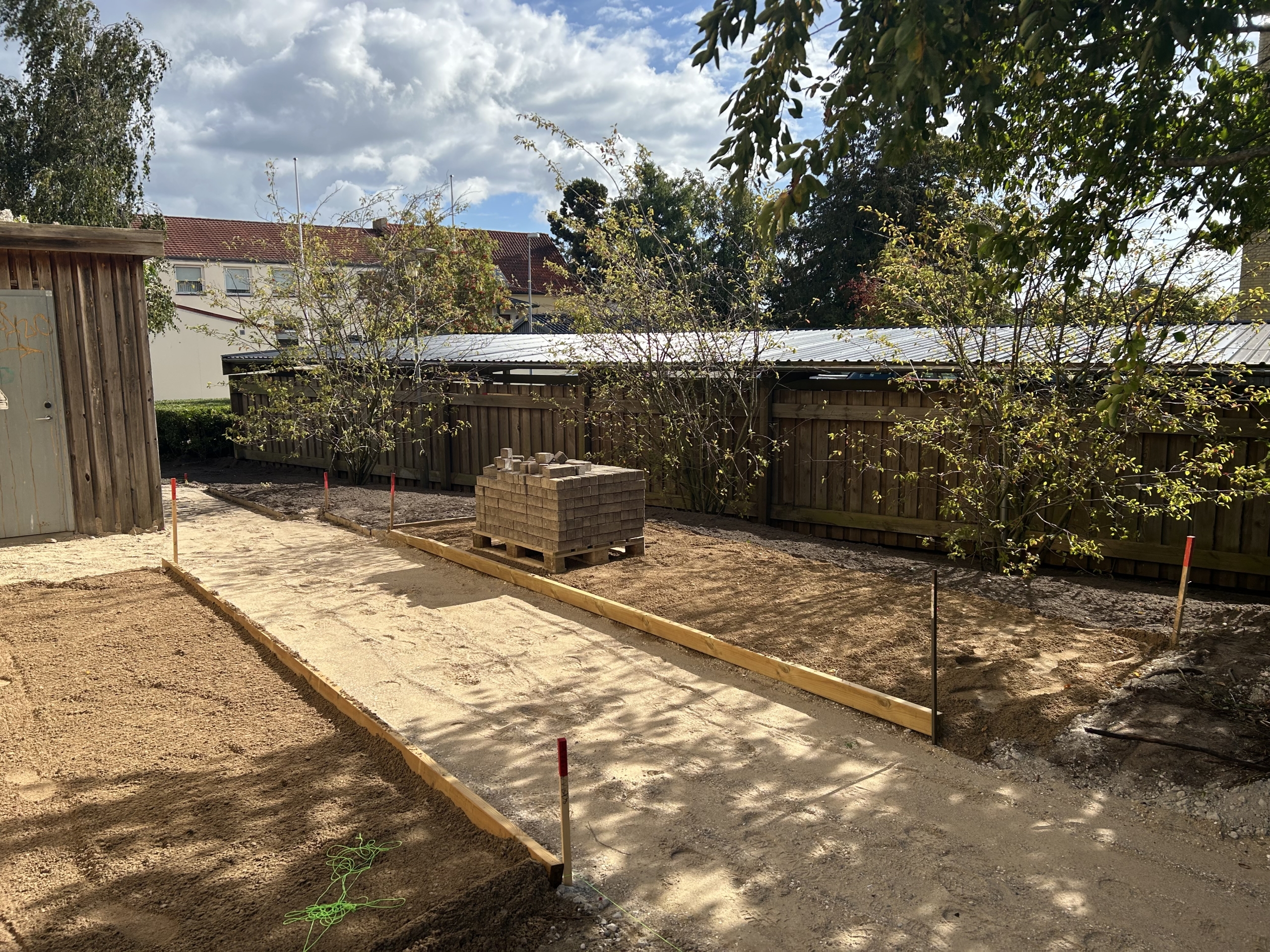 Helhedsplan Postparkens udearealer under det almene boligselskab PAB i Tårnby