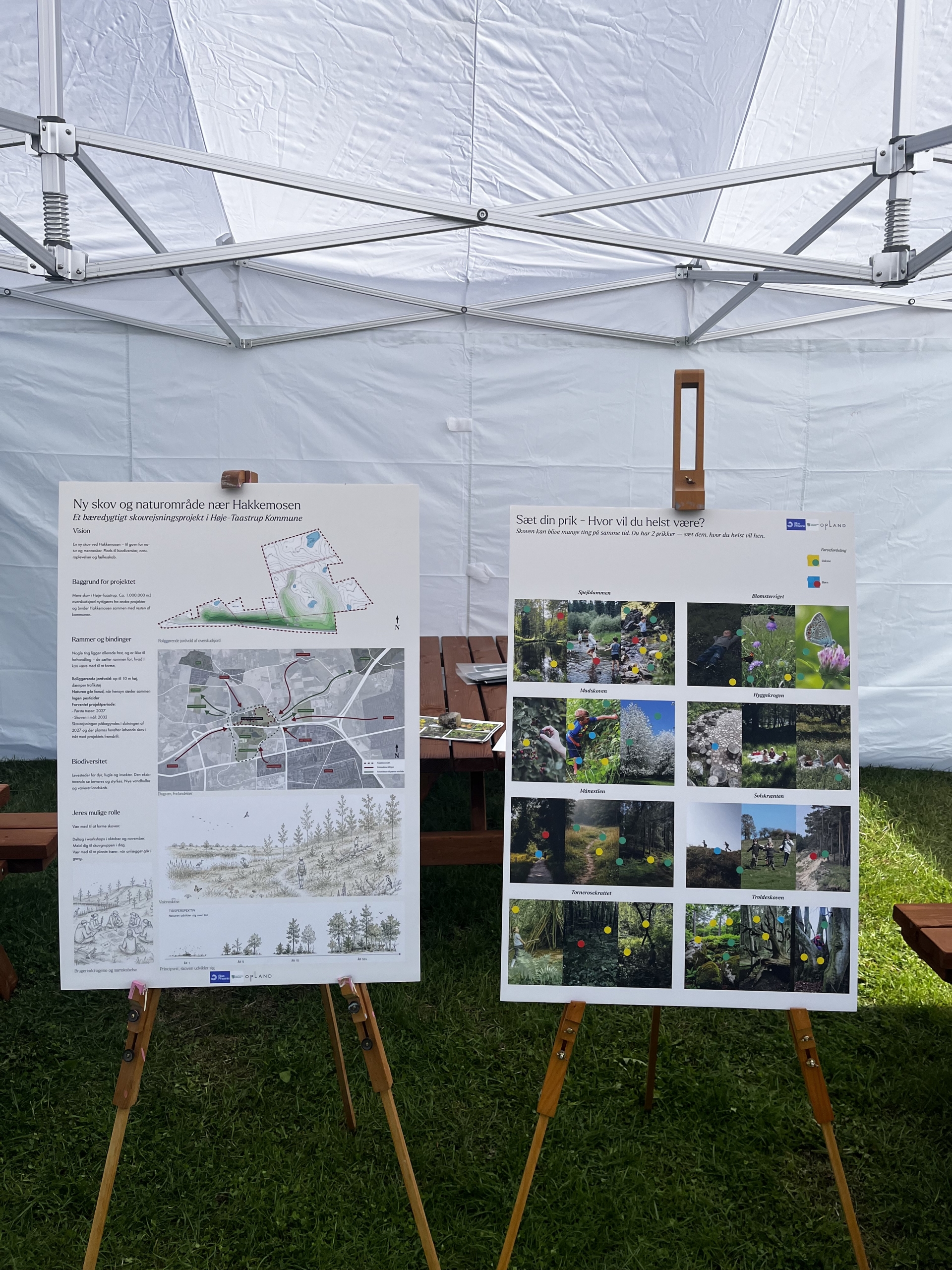Helhedsplan Postparkens udearealer under det almene boligselskab PAB i Tårnby