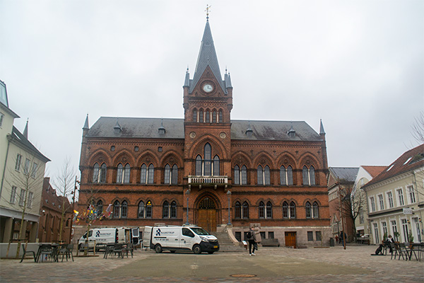 Byens rådhus fra 1879.