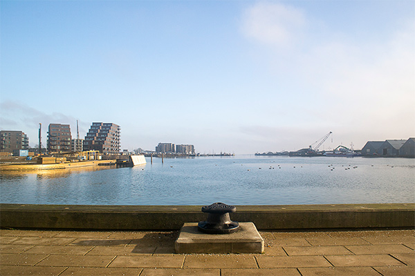 Havnen er under forvandling i disse år