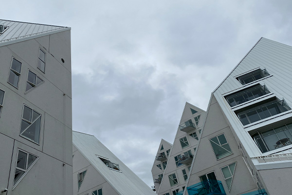 Isbjerget er en samling ikoniske huse i bydelen Aarhus Ø