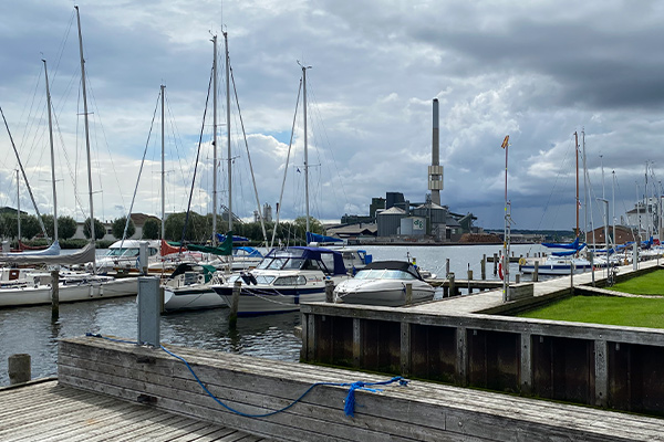 Lystbådehavnen i Randers