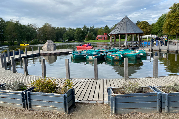 Kolding Legepark er et sikkert hit for børnene - og de voksne kan glæde sig over, at aktiviteterne er gratis.