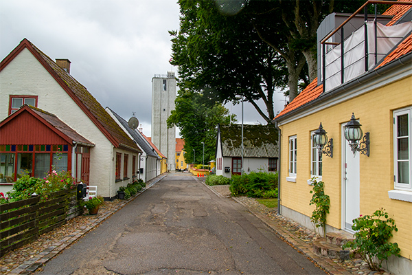 Fjordstræde byder på velholdte huse