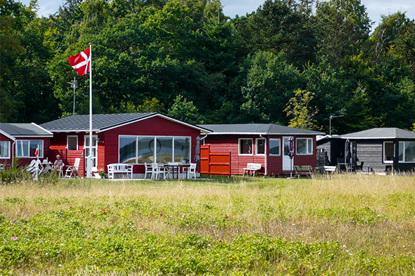 Der er masser af sommerhuse ved Juelsminde - også af den ældre slags