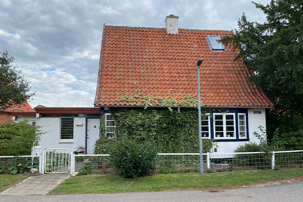 I Svanedamskvarteret er der flere smukke huse fra 1920erne.