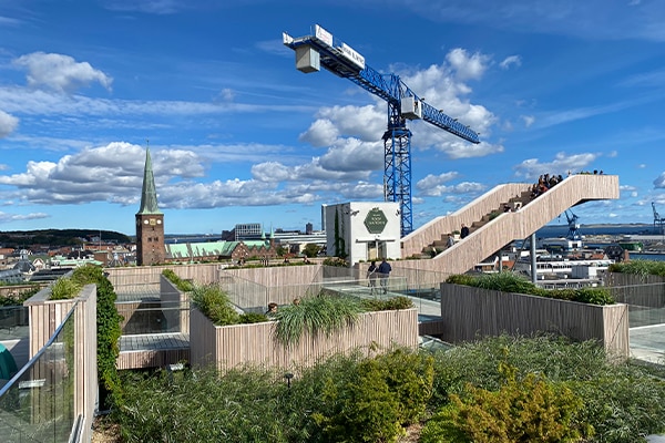 Salling Rooftop er en fin bypark på toppen af varehuset.