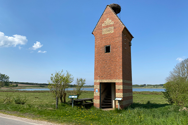 Transformatortårn ved Louns Sø.
