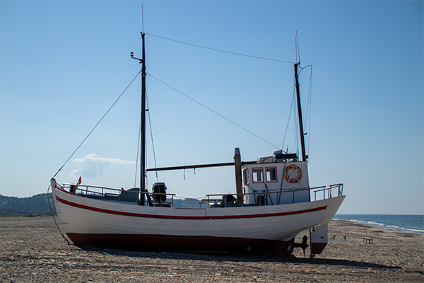 De gamle både er nænsomt restaureret af den lokale forening, Han Herred Både