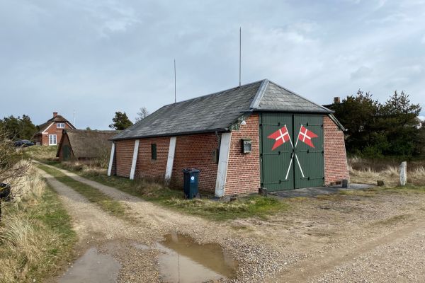 Den gamle redningsstation.