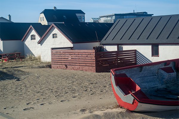 Fiskerhuse i Klitmøller