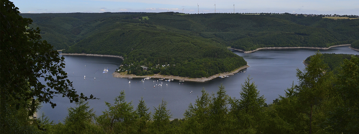 Det gamle vulkanområde Eifel byder på skøn natur