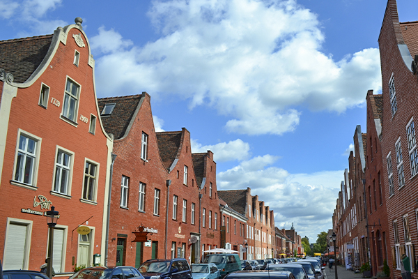 Det stemningsfulde kvarter "Holländisches Viertel" byder på mange spisesteder.