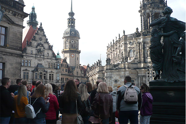 Dresden er en af Tysklands mest populære turistbyer.