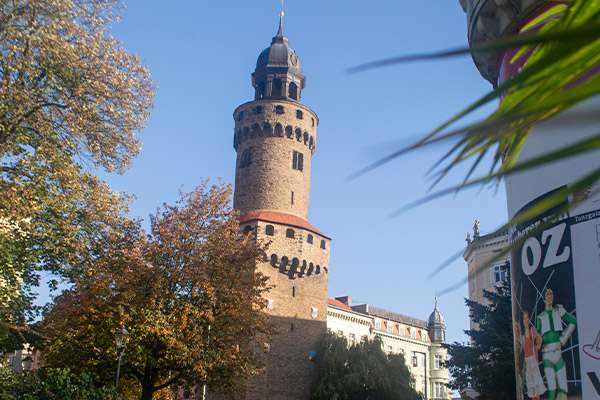 Der er adskillige tårne bevaret i Görlitz.