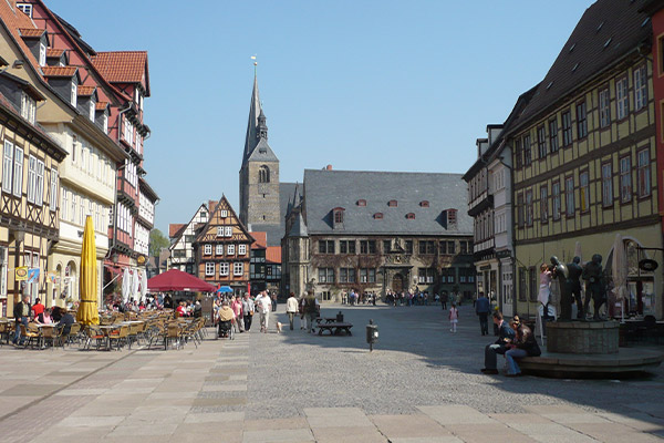 Quedlinburg er en af de bedst bevarede byer i hele Tyskland.